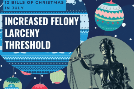 The Felony Threshold Will Increase This Summer and It’s About Time